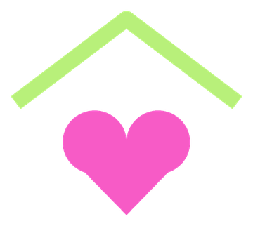 Annie's House Foundation logo: a house with a heart
